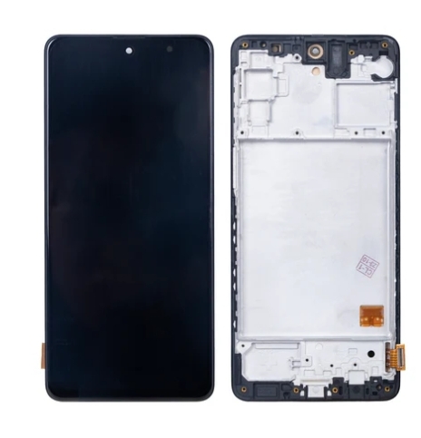 Samsung Galaxy M31s M317F Display lcd And Digitizer With Frame Black Soft-OLED