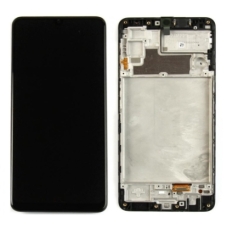 Samsung Galaxy M22 M225F Display And Digitizer With Frame Black Soft-OLED