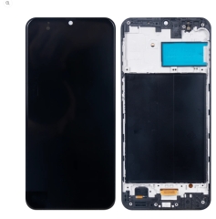 Samsung Galaxy M30 M305F, M30s M307F, M21 M215F,M31 M315F Display lcd And Digitizer With Frame Black Soft-OLED